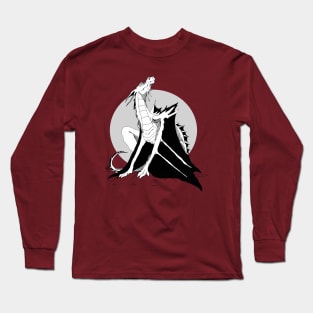 Dragon Looking Skyward Long Sleeve T-Shirt